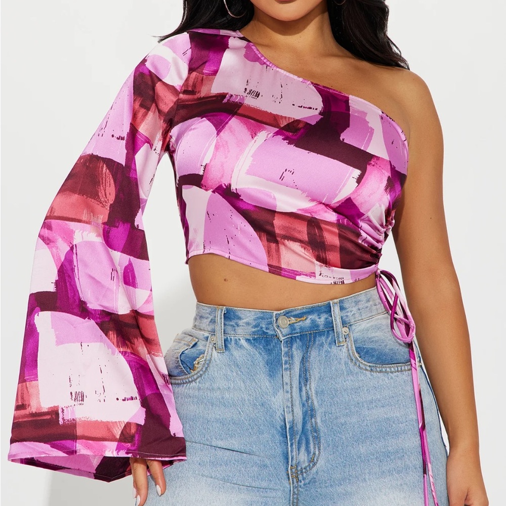 Pink top